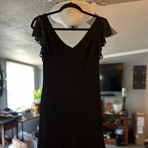 S.L. Fashions Dresses Sl Fashion Petite Black Dress Size P Poshmark